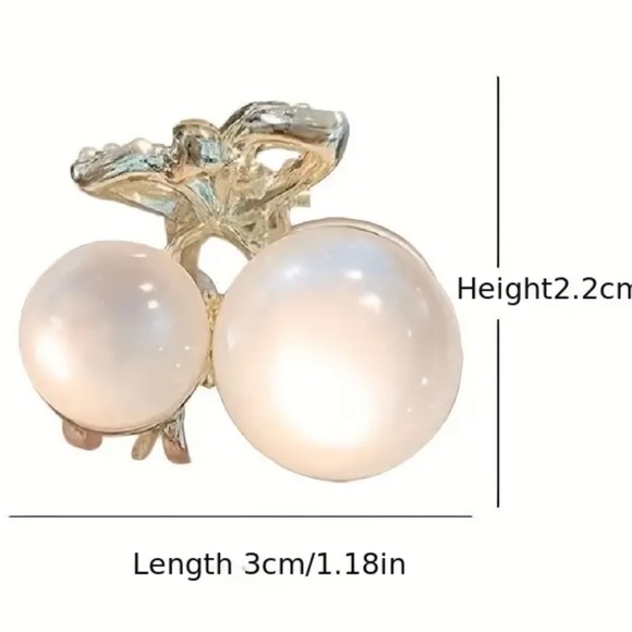 Butterfly Rhinestone Hair Clip - Picture 5 of 9